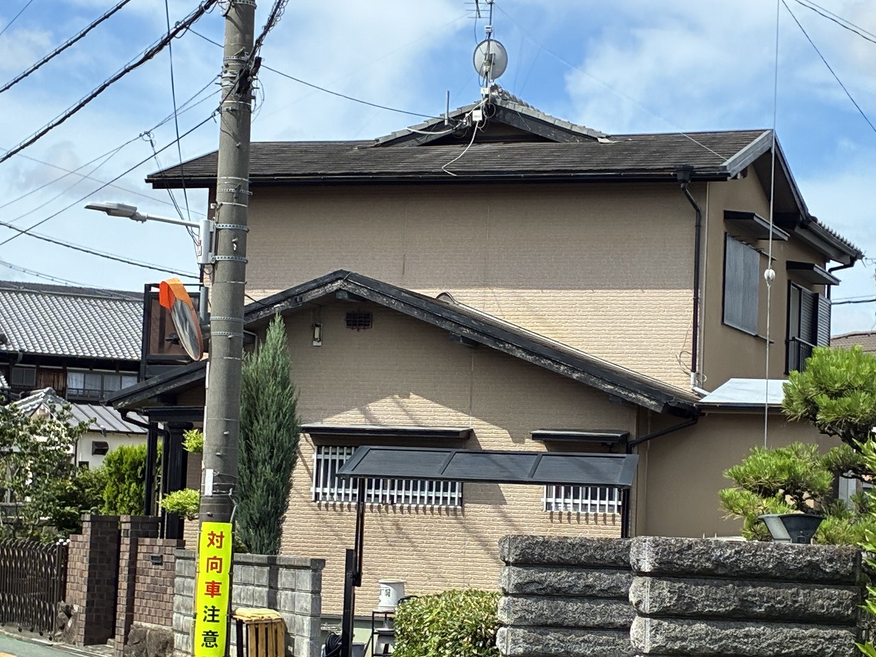外壁塗装 堺市・塗替え例