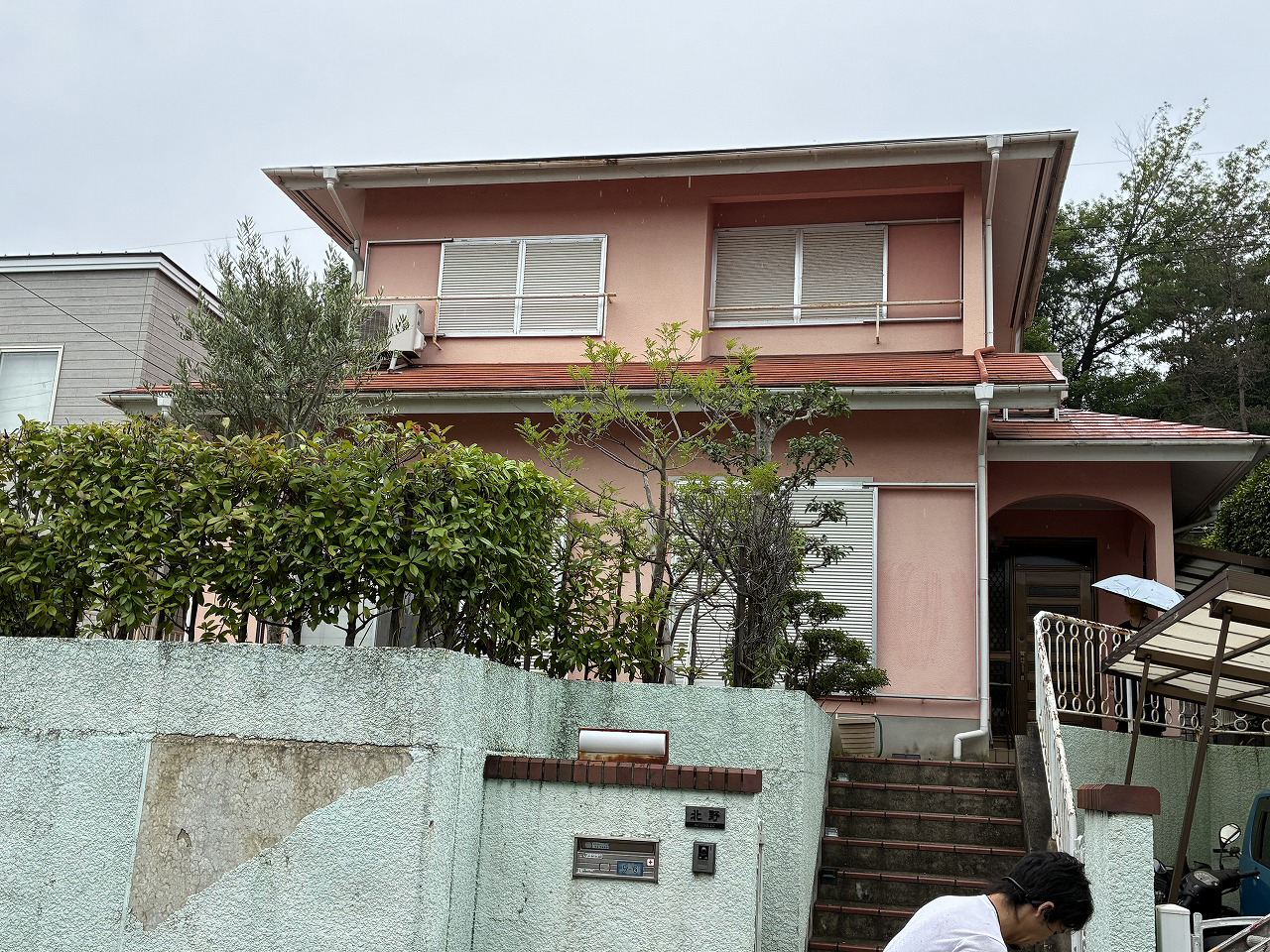 外壁塗装 堺市・塗替え例